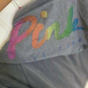 Cozy VS pink zip up hoodie- medium